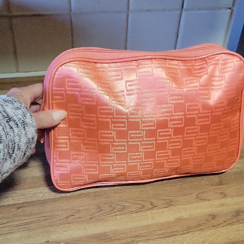 Pink Elizabeth Arden  Designer Cosmetic Bag